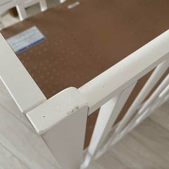 カトージ　KATOJI ミニ ベビーベッド　折りたたみ 白 ホワイトの画像