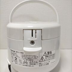 Panasonic パナソニック 電子ジャー炊飯器 　ホワイト　白 SR-ML051 250820-1Yの画像