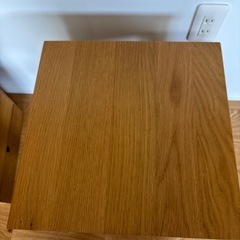 無印良品サイドテーブルの画像