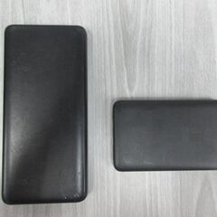 ( M-782 )モバイルバッテリー ANKER アンカー ２個セット A1247 5900mAh A1217 5000mAh USB Type-C PSEマーク認証 ブラック 黒 中古 動作確認済みの画像