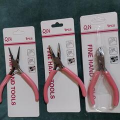 新品　手芸用ペンチ×3種類の画像