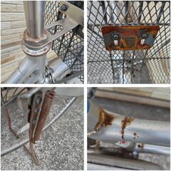中古自転車 変速無し 26インチ ブロックダイナモ 軽整備済み 防犯登録対応 町田市 相模原市 MM828の画像