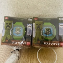 [新品未使用]2個セット　Minecraft リストウォッチ
の画像