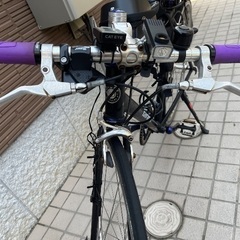 GIANT TRADIST フラットバーロード ブラック アルミフレームの画像