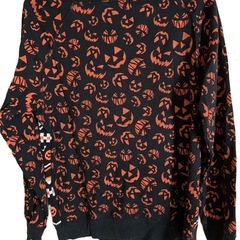 中古品　ハロウィンロンT 大きめサイズの画像