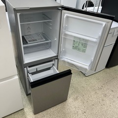 リユースのサカイ東金店 AQUA 冷蔵庫 19年製 126L ※下段パッキン汚れあり TJ14024の画像