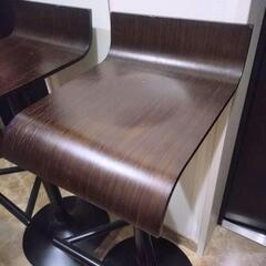 美品　カウンターチェアの画像
