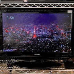 TOSHIBA製 液晶テレビ 26型の画像