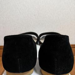 美品）Auief フラットサンダルシューズ 一部山羊革使用 　の画像