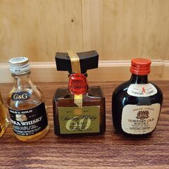 ウィスキー　ミニボトル　ヴィンテージ　6本セットの画像