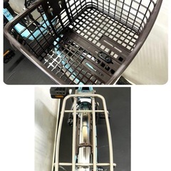 1年保証 送料無料　パナソニック　ビビ　26インチ　水色　電動アシスト自転車　g825の画像