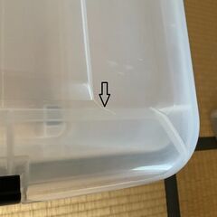 キャスター付き収納ケース　（２００円＋１００円）の画像