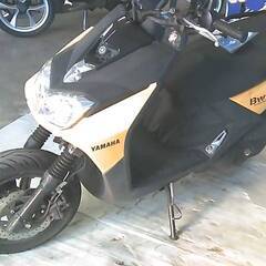YAMAHA BW`S125-2 黄 エンジン始動確認 自賠責保険で乗れます 半額配送キャンペーン 期間限定 現状渡し諸経費￥0 横浜 P-Yardの画像