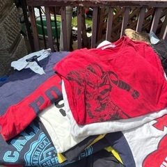 140㎝前後　男の子の古着　半袖、半ズボン、長袖、長ズボンなどの画像
