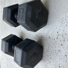 樹脂アレイ　5キロ　鉄アレイの画像