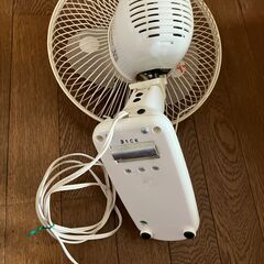【ジャンク品】23cm壁掛扇風機の画像