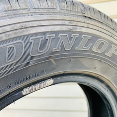 【無料】DUNLOP エナセーブ 145/80 R12 LT 2本 廃タイヤ  Usedの画像