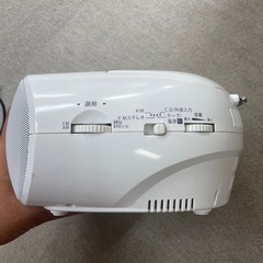 WINTECH CDラジオ CDR-GK2 ホワイト CD-R/CD-RW再生対応の画像