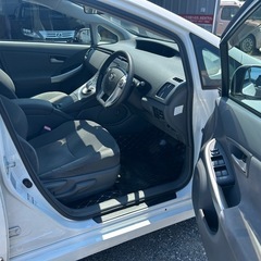 ブラックでも分割可能　車検2年付　30プリウス　平成22年式　走行16万キロ　ナビ　テレビ　DVD  Bluetooth  バックカメラ　スマートキー　プッシュスタート　ETCの画像