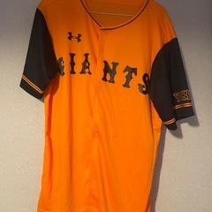 GIANTS ジャイアンツゲームシャツ　Under Armour フリー　2枚の画像