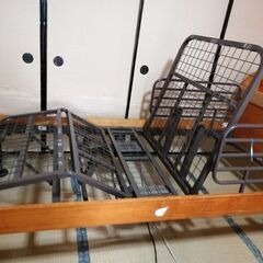 電動2モーター（頭、足）ベッドの画像
