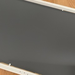 ニトリ　高さが調整可能なドア掛けミラー 幅28cm 高さ120cm(ホワイト)の画像
