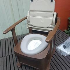 【中古品】ポータブルトイレ【介護用】の画像