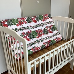 ベビーベッド（白）【町田市再生家具】251462の画像