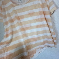 重ね着ボ－ダ－Tシャツ(AS KNOW AS PINKY)の画像