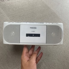 TOSHIBA/東芝　CDラジカセTY-CDH7 2019年製の画像