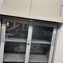 スチールキャビネット上下　おまけ付きの画像