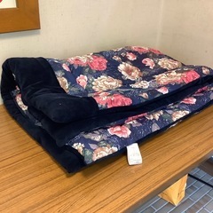 掛け布団(青)の画像