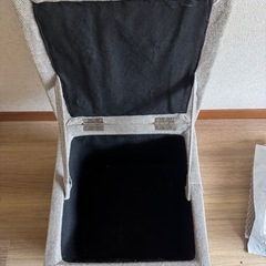 定価7000円　山善(YAMAZEN) 収納スツール兼オットマン(幅37) ベージュ FBS-S(BE)の画像