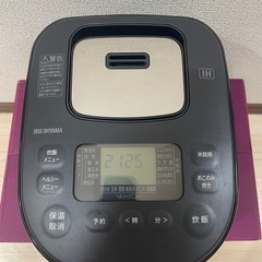 炊飯器　アイリスオーヤマ　3合　美品の画像