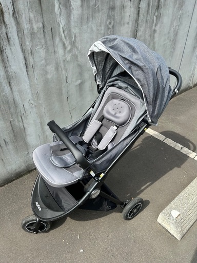 アップリカ イージーバギー AB型ベビーカー 3輪 折りたたみ可グレー2019年 イージー・バギー | ベビーカー・チャイルドシートのアップリカ