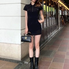 DIANTE ミニワンピ🖤の画像