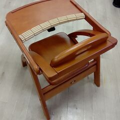 yamatoya ＊Arch 木製アーチローチェア 中古の画像