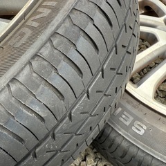155/65R14 夏タイヤ ホンダ純正ホイール　の画像