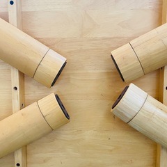 子どもに安心♪ 角丸ローテーブル 高さ調整付き 無料の画像