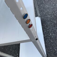 JM20169K) スチールラック白/収納棚＜幅：約80cm 高さ：約163cm 奥行：約41 cm＞中古品【取りに来られる方限定】　 の画像