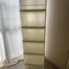 【無料】ニトリ 衣装ケース 6個まとめて（新宿区／一部割れあり）の画像