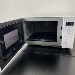 【ご来店限定】＊ Panasonic 電子レンジ 2022年製＊8020-1の画像