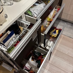 ニトリ　キッチンボード　キッチンカウンターの画像