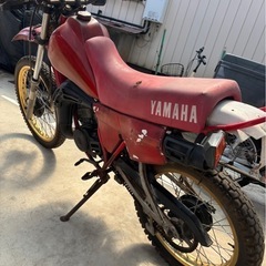 YAMAHA DT125 17F オフロードバイク　2st 希少車の画像