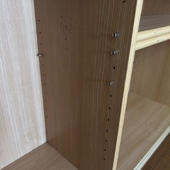 木製横長棚の画像