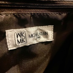 【新品未使用】　MICHEL KLEIN フラップ式リュック ベージュ/ブラウンの画像