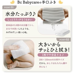 手口ふき おしりふき コンパクトサイズの画像