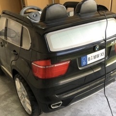 配達可能！BMW X5 子供用電動カー ブラックの画像
