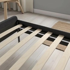 【8/20〜22お渡し】   IKEA SLATTUMダブルベッドフレームの画像