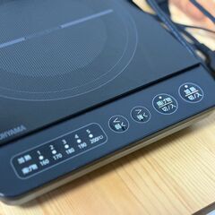アイリスオーヤマ 卓上 IHコンロ IHK-T38-Bの画像
